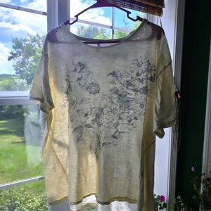 Magnolia Pearl Floral Tee One Size